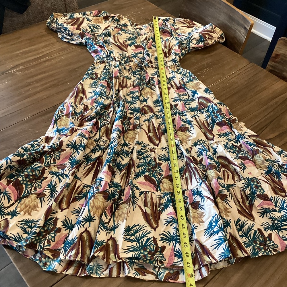 Ulla Johnson Multicolor Botanical Wildflower Olin… - image 5